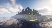 Load image into Gallery viewer, Jungle Island Terrain 2048x2048 | 1.8+
