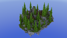 Load image into Gallery viewer, Medieval Mountains Floating Hub | 1.8+
