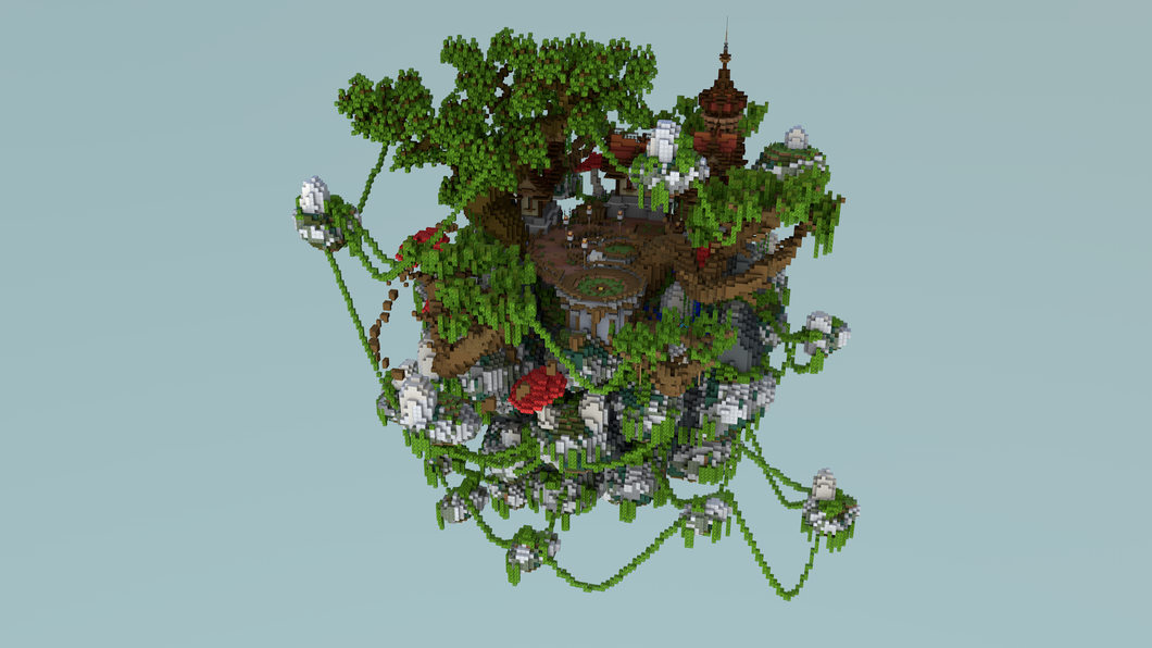 Mushroom Forest Floating Hub | 1.8+