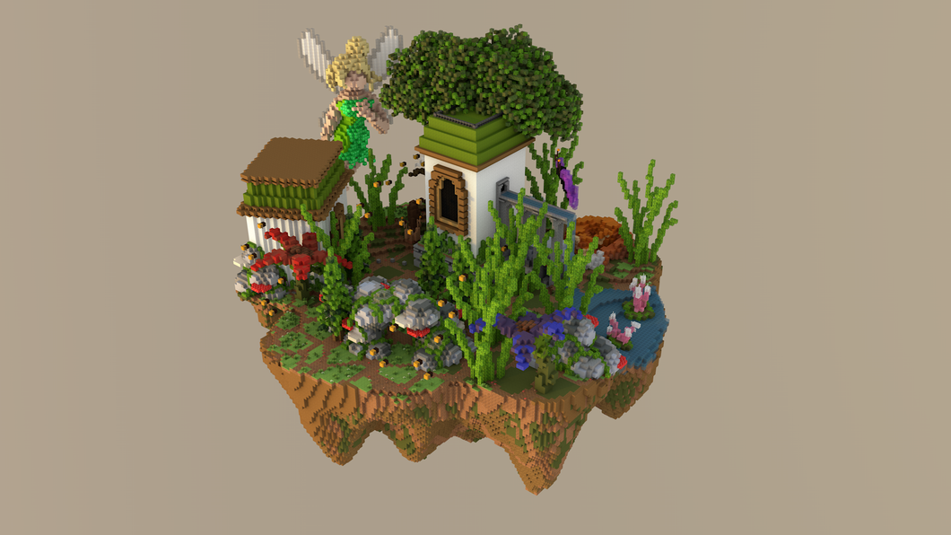 Tinkerbell's Garden Floating Hub | 1.8+